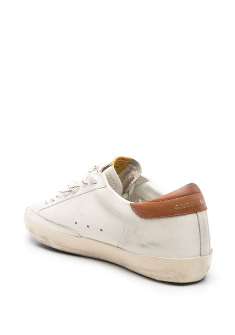 Sneakers Super Star in beige e bianco Golden Goose - uomo GOLDEN GOOSE | GMF00101F00750882998